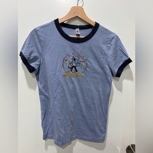 Reggae Sunsplash Festival woman’s ringer Tee